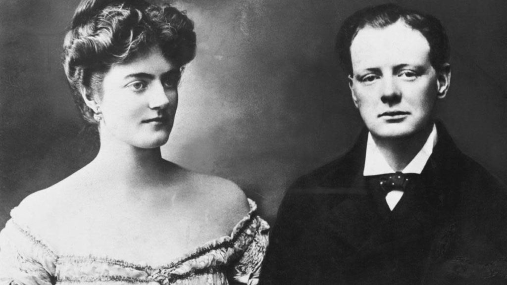 Clementine Crozier and Winston Churchill