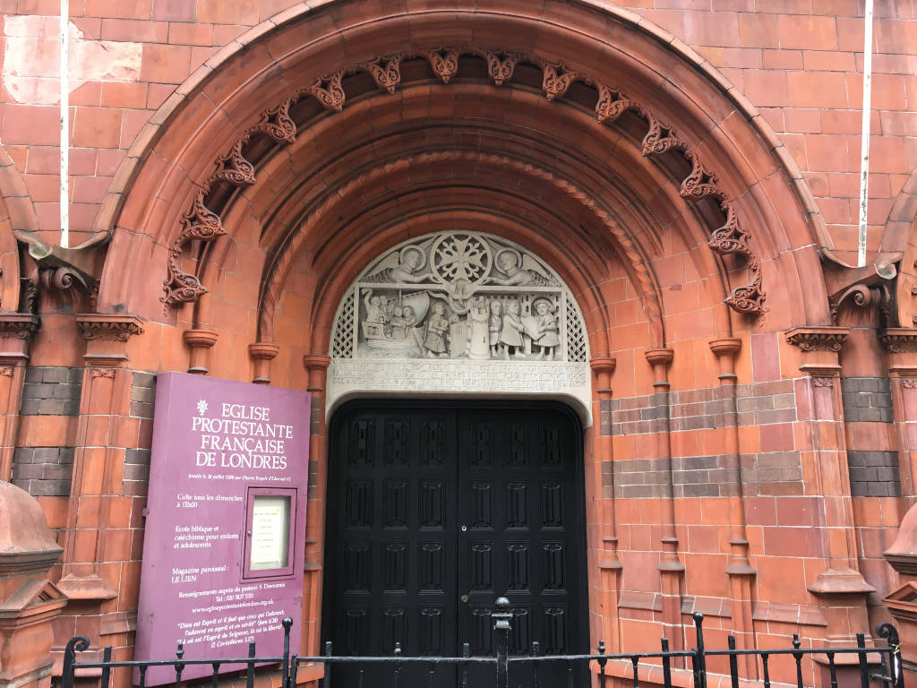 French Protestant church - Soho London