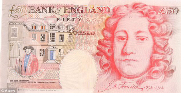 fifty Pounds Note