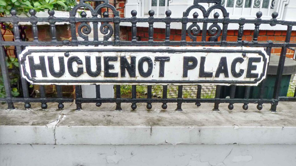 huguenot of spitalfields street names